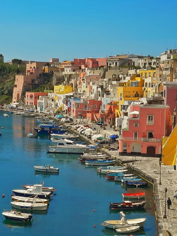 La Casa Azzurra Lägenhet Procida Exteriör bild